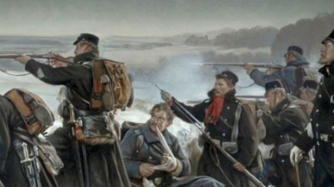 Historie backdrop