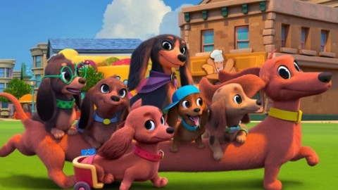 Kinderserien backdrop