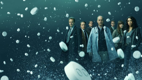 Random gesuchtet backdrop