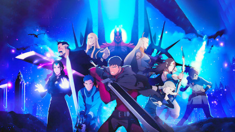 Originelle Anime backdrop